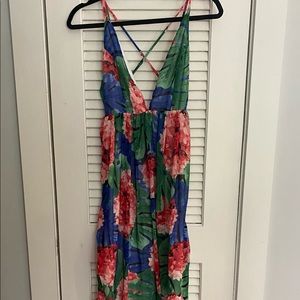 Tropical Maxi Dress